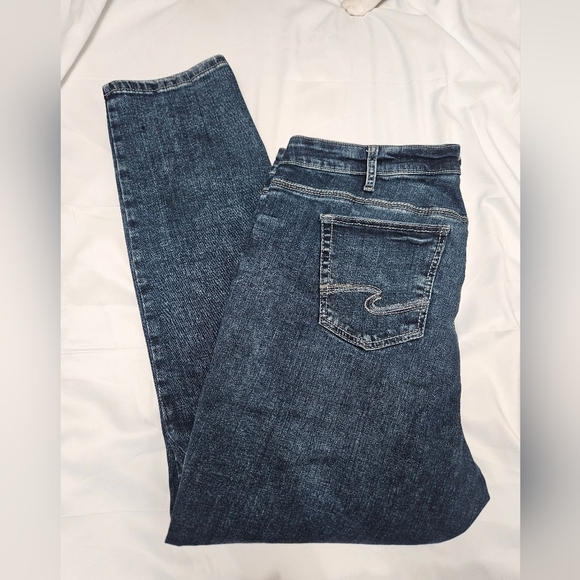 Silver Jeans Co. Plus Size Elyse Straight Leg Jeans! - Picture 1 of 7